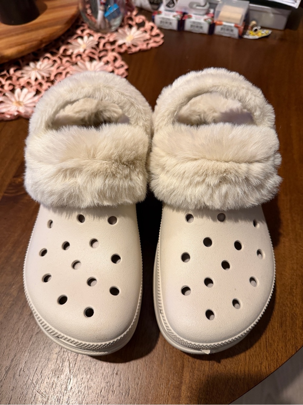 CROCS Bae Lined Clog 'Stucco'